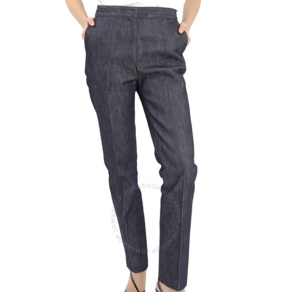 BURBERRYIndigo Straight Fit Monogram Motif Denim Jeans